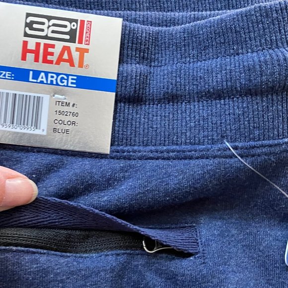 32 Degrees Men’s French Terry Jogger L NWT - Picture 3 of 7